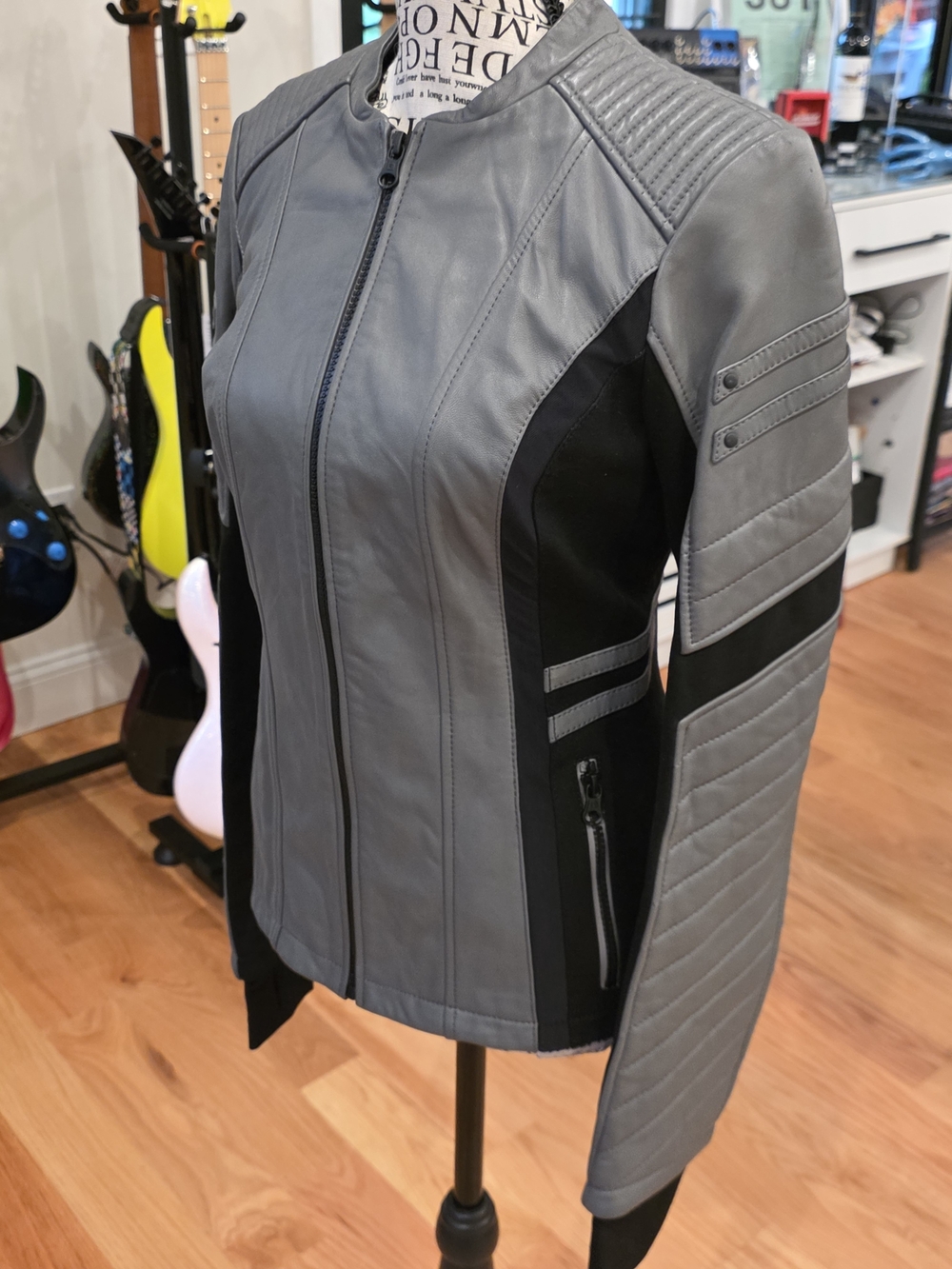 Blanc Noir Moto Jacket